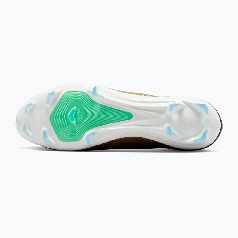 Кросівки футбольні чоловічі Nike Mercurial Superfly 11 Pro "Kylian Mbappé" metallic gold/green glow 3