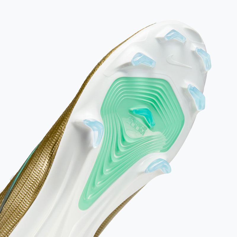 Кросівки футбольні чоловічі Nike Mercurial Superfly 11 Pro "Kylian Mbappé" metallic gold/green glow 5