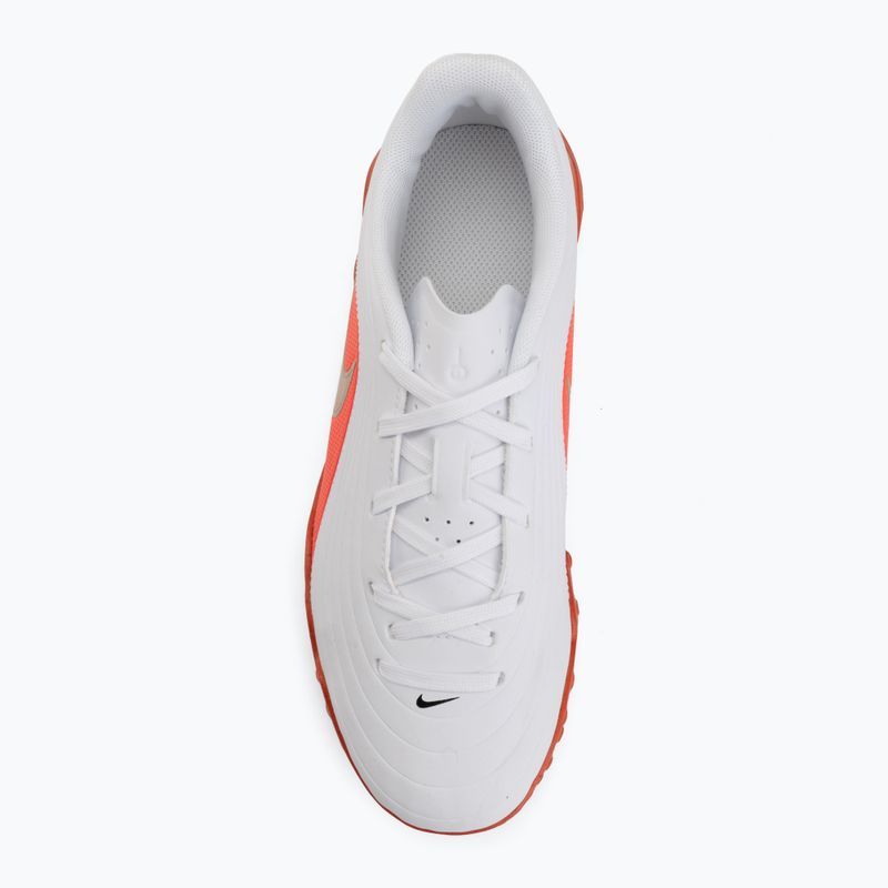 Футбольне взуття дитяче Nike Jr. Tiempo Maestro Club White/Bright Crimson/Blur 5