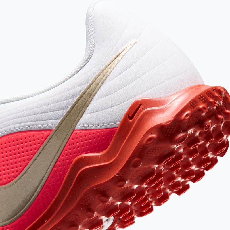 Футбольне взуття дитяче Nike Jr. Tiempo Maestro Club White/Bright Crimson/Blur 6