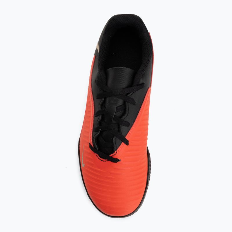 Футбольне взуття дитяче Nike Jr. Phantom 6 Low Club Bright Crimson/Bright Crimson/Black 5