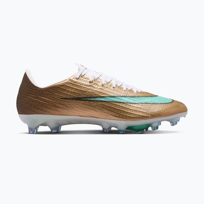 Кросівки футбольні чоловічі Nike Mercurial Superfly 11 Elite "Kylian Mbappé" metallic gold/green glow