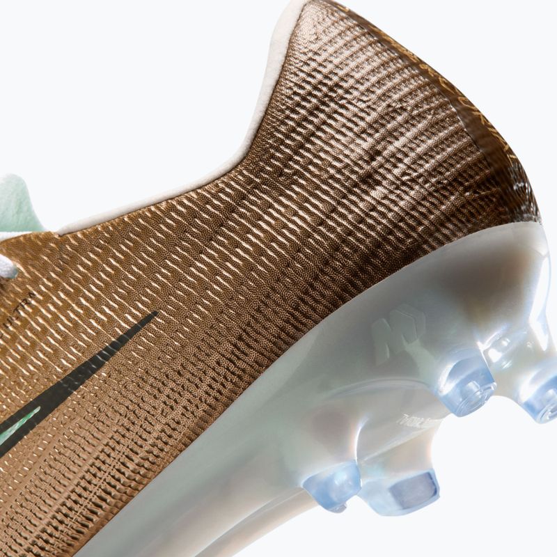 Кросівки футбольні чоловічі Nike Mercurial Superfly 11 Elite "Kylian Mbappé" metallic gold/green glow 7