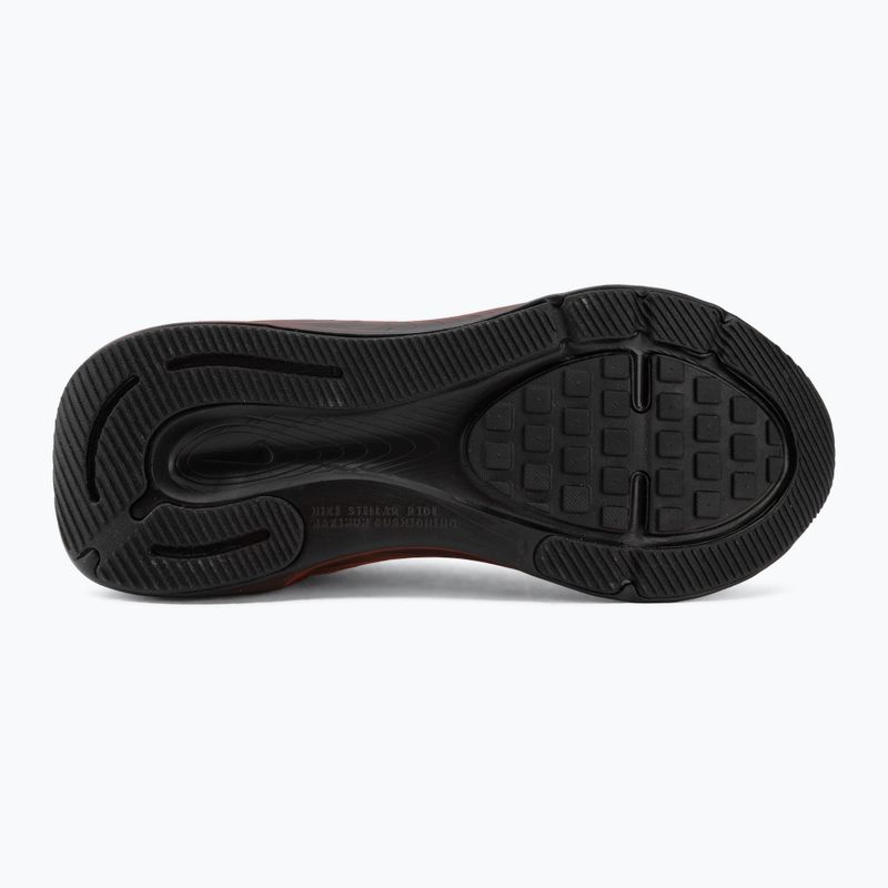 Кросівки для бігу Nike Stellar Ride чорний/сірий холодний/університетський червоний/червоний орбіт 4
