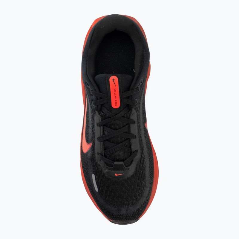 Кросівки для бігу Nike Stellar Ride чорний/сірий холодний/університетський червоний/червоний орбіт 5