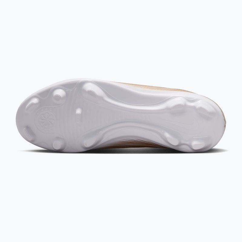 Футбольне взуття дитяче Nike Jr. Mercurial Superfly 11 Club "Kylian Mbappé" metallic gold/green glow 3