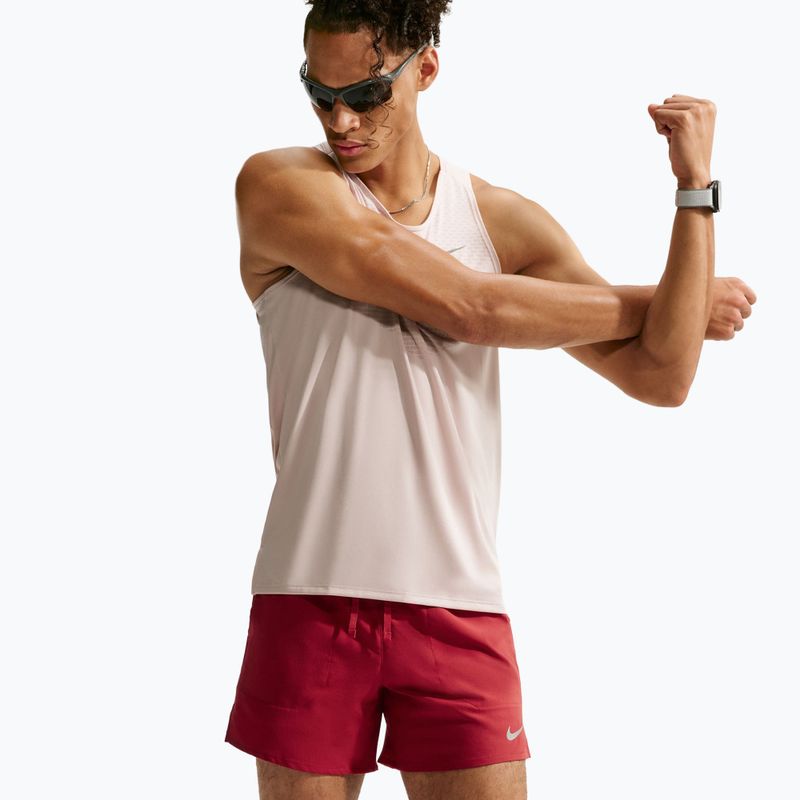 Чоловічі шорти Nike Stride Dri-Fit Brief-Lined 5" tough red 4