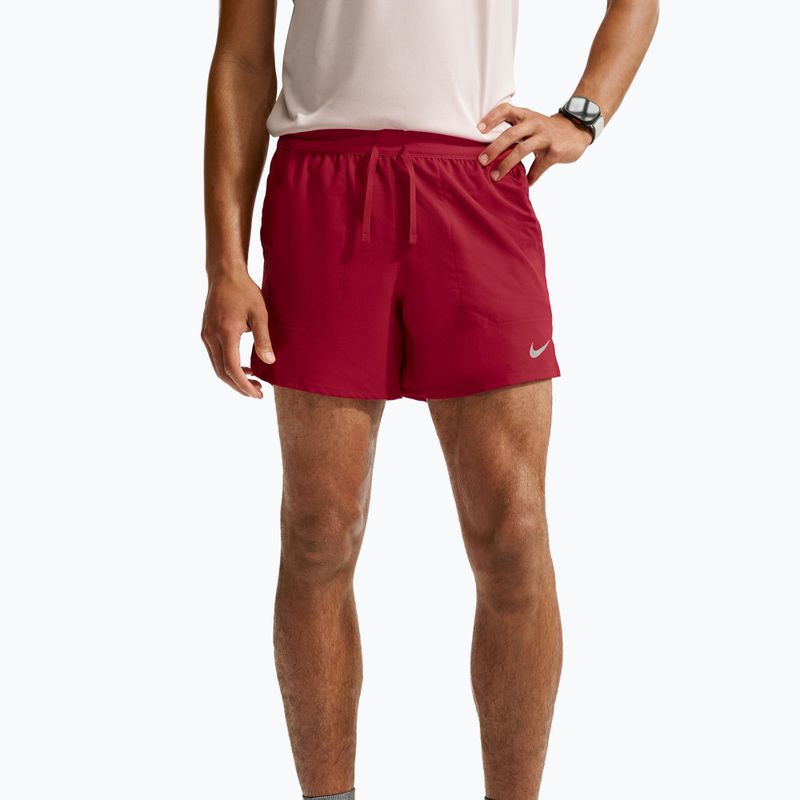 Чоловічі шорти Nike Stride Dri-Fit Brief-Lined 5" tough red 5