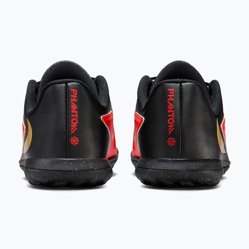 Футбольне взуття дитяче Nike Jr. Phantom 6 Low Club Bright Crimson/Bright Crimson/Black 2