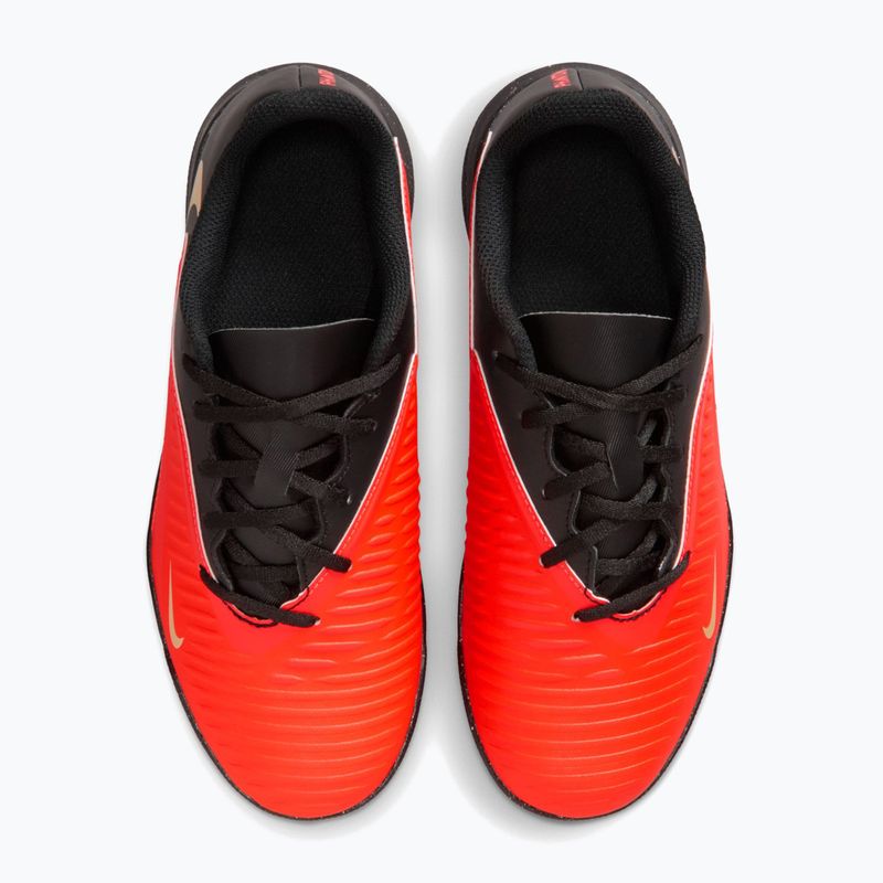 Футбольне взуття дитяче Nike Jr. Phantom 6 Low Club Bright Crimson/Bright Crimson/Black 3