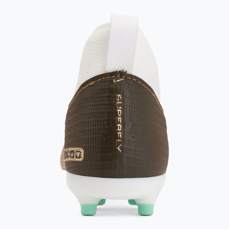 Футбольне взуття дитяче Nike Jr. Mercurial Superfly 11 Academy "Kylian Mbappé" metallic gold/green glow 6
