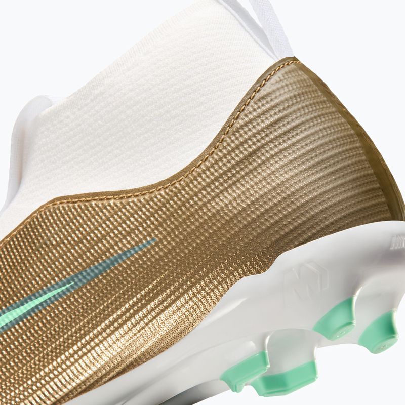 Футбольне взуття дитяче Nike Jr. Mercurial Superfly 11 Academy "Kylian Mbappé" metallic gold/green glow 7