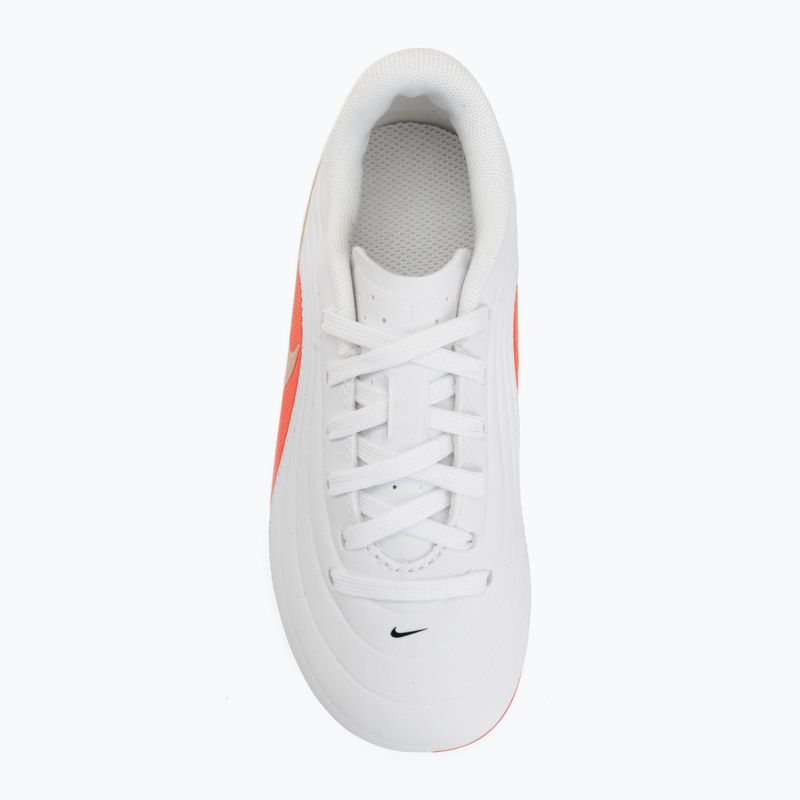 Футбольне взуття дитяче Nike Jr. Tiempo Maestro Club White/Bright Crimson/Blur 5