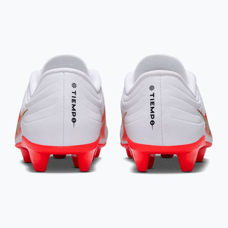 Футбольне взуття дитяче Nike Jr. Tiempo Maestro Club White/Bright Crimson/Blur 2