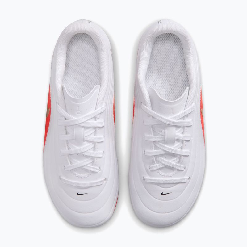 Футбольне взуття дитяче Nike Jr. Tiempo Maestro Club White/Bright Crimson/Blur 3
