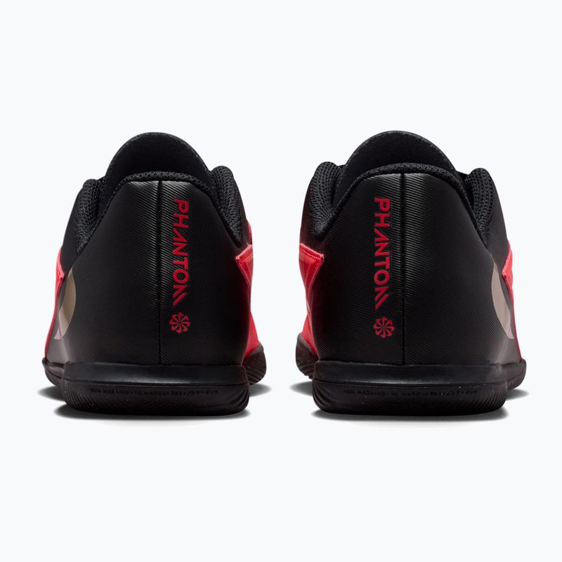 Футбольне взуття дитяче Nike Jr. Phantom 6 Low Club Bright Crimson/Bright Crimson/Black 2