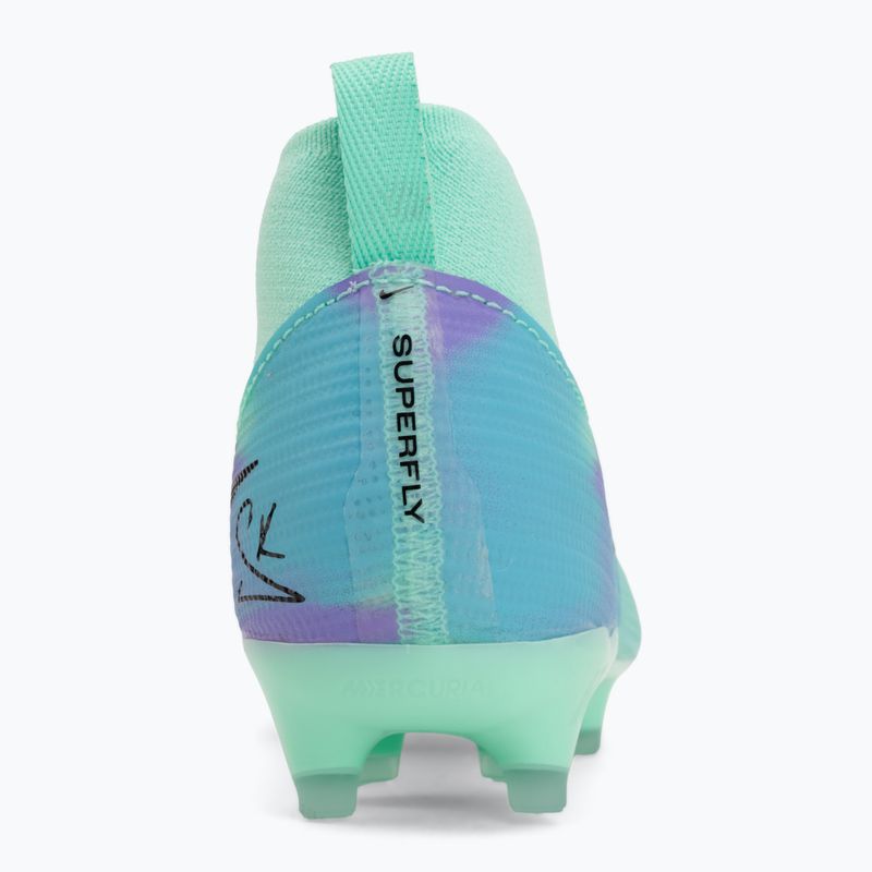 Футбольне взуття дитяче Nike Jr. Mercurial Superfly 11 Academy "Sam Kerr" green glow/black 6