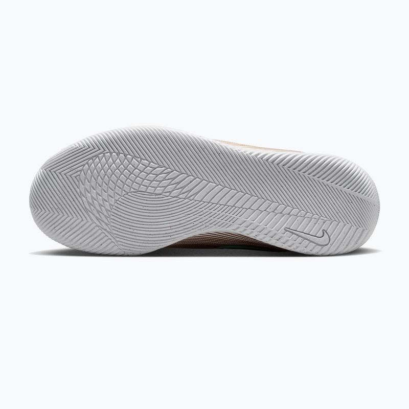 Футбольне взуття дитяче Nike Jr. Mercurial Superfly 11 Club "Kylian Mbappé" metallic gold/green glow 3