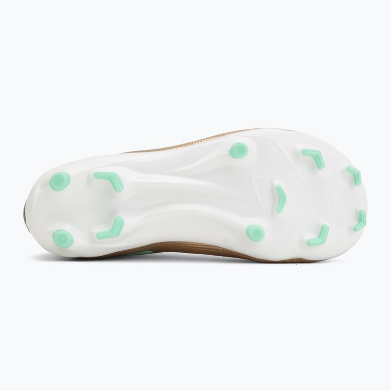 Футбольне взуття дитяче Nike Jr. Mercurial Superfly 11 Academy "Kylian Mbappé" metallic gold/green glow 4