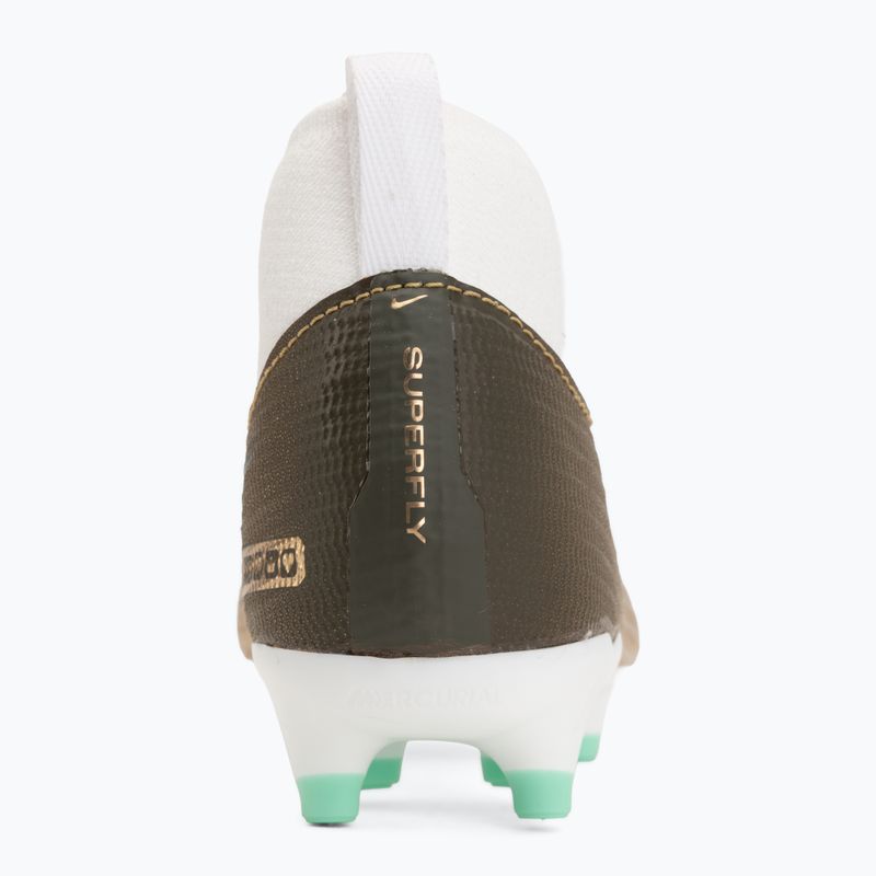 Футбольне взуття дитяче Nike Jr. Mercurial Superfly 11 Academy "Kylian Mbappé" metallic gold/green glow 6