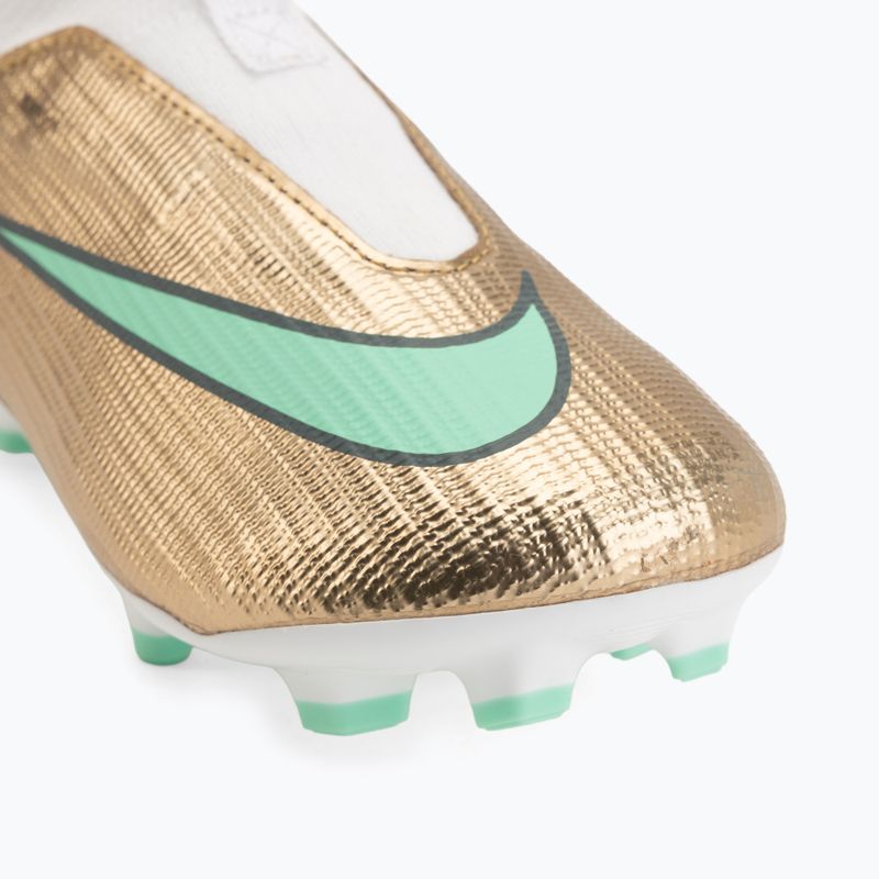 Футбольне взуття дитяче Nike Jr. Mercurial Superfly 11 Academy "Kylian Mbappé" metallic gold/green glow 7