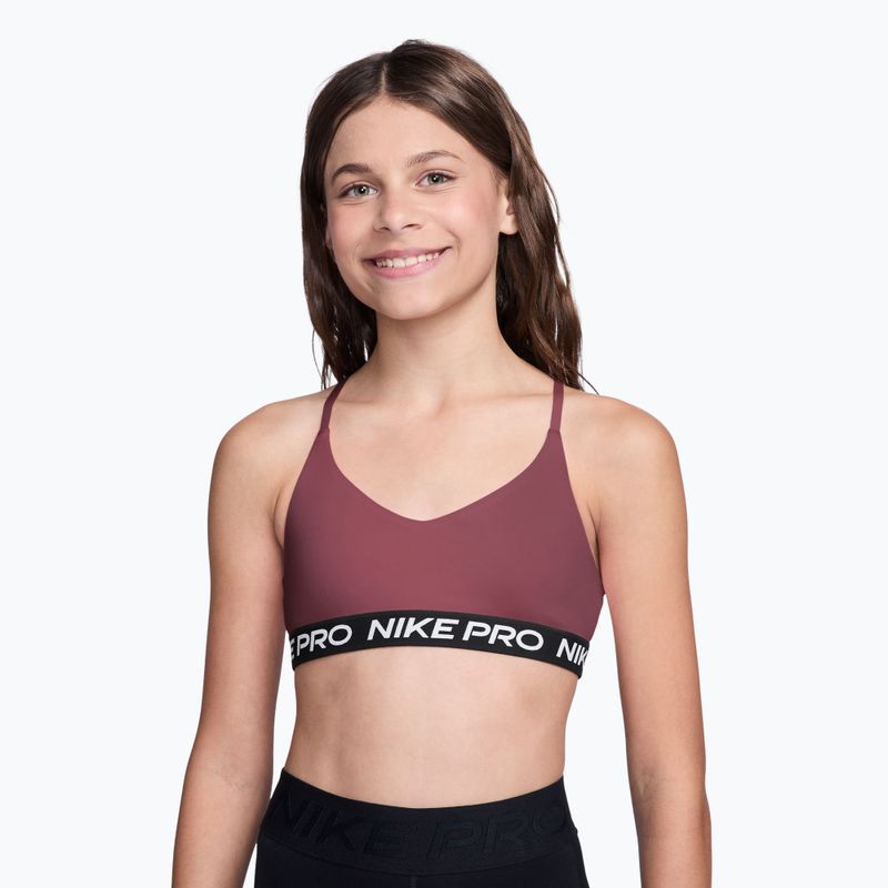 Бюстгальтер підлітковий Nike Pro Pink Smoke