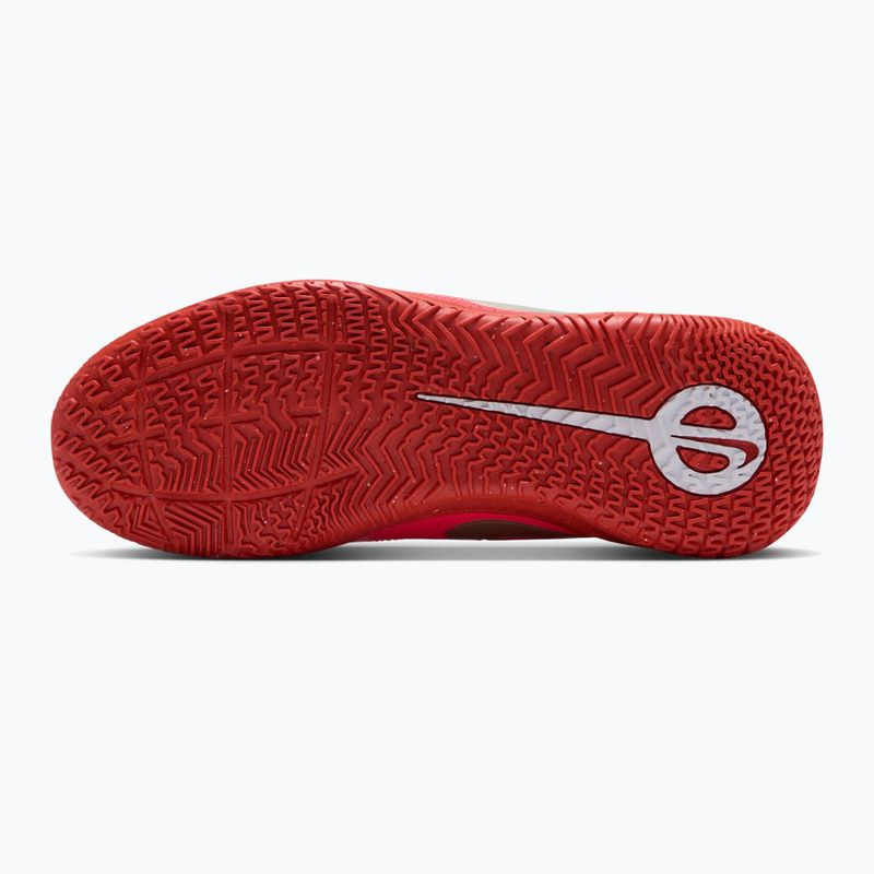 Футбольне взуття дитяче Nike Jr. Tiempo Maestro Club white/bright crimson/blur 3