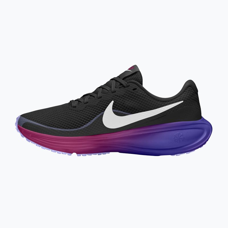 Кросівки для бігу жіночі Nike Revolution 8 black/vivid purple/persian violet/white 2