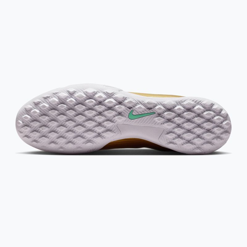 Кросівки футбольні чоловічі Nike Mercurial Superfly 11 Academy "Kylian Mbappé" metallic gold/green glow 3