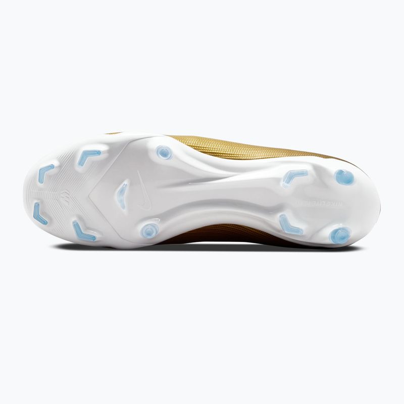 Кросівки футбольні чоловічі Nike Mercurial Superfly 11 Academy "Kylian Mbappé" metallic gold/green glow 3