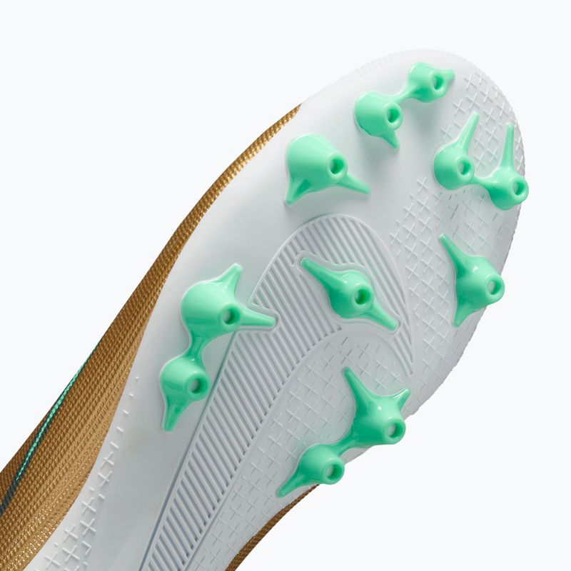 Кросівки футбольні чоловічі Nike Mercurial Superfly 11 Academy "Kylian Mbappé" metallic gold/green glow 5