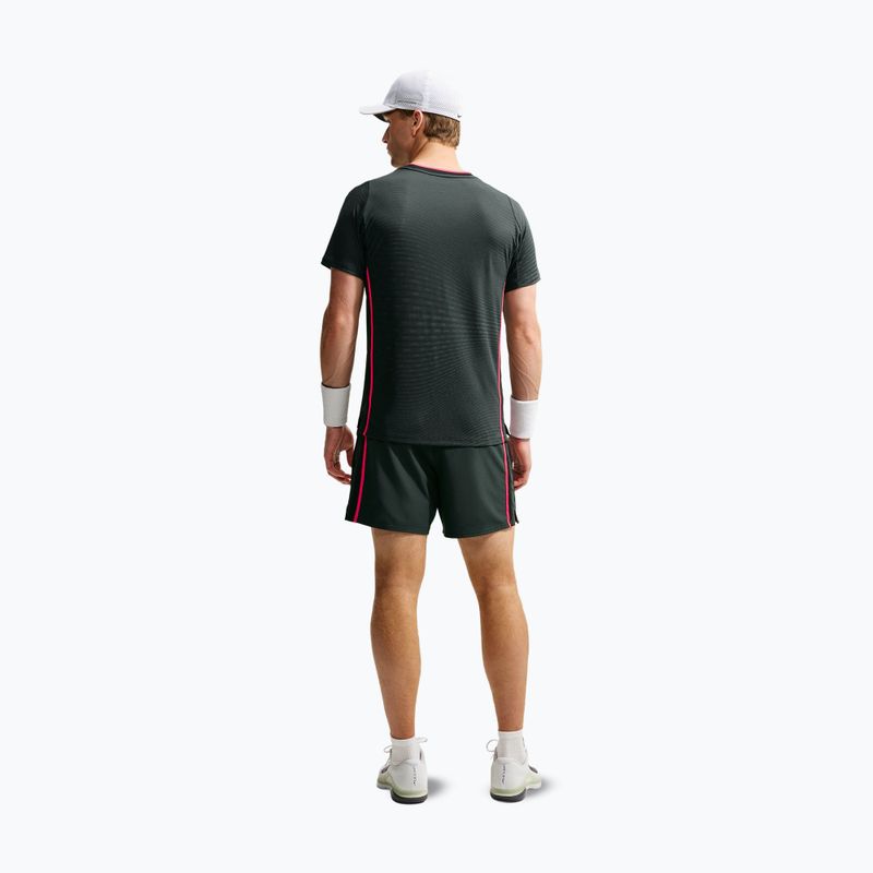 Футболка поло Nike Court Slam Aero-Fit Black Spruce/White 3