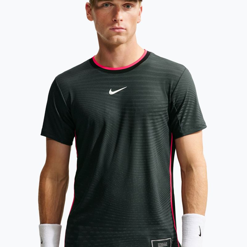 Футболка поло Nike Court Slam Aero-Fit Black Spruce/White 4