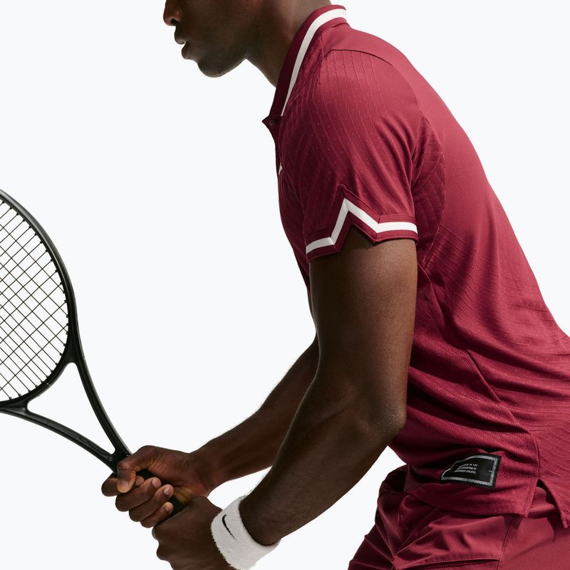 Футболка поло Nike Court Slam Aero-Fit Team Red/Pale Ivory 4