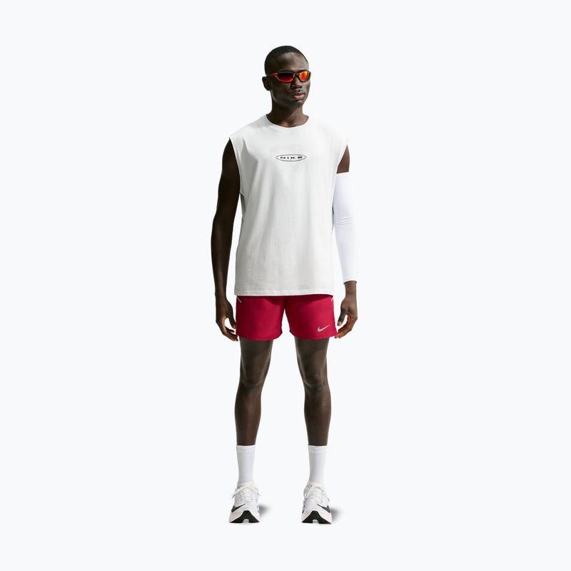 Шорти для бігу чоловічі Nike Miler tough red/sport red 2