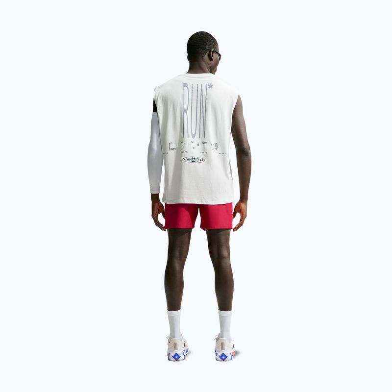 Шорти для бігу чоловічі Nike Miler tough red/sport red 3
