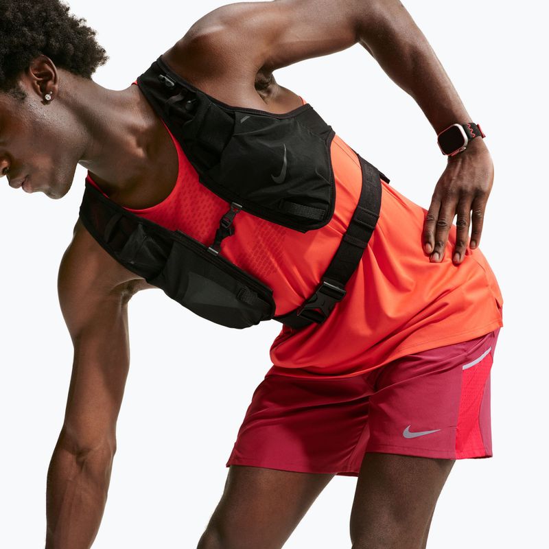 Шорти для бігу чоловічі Nike Miler tough red/sport red 5