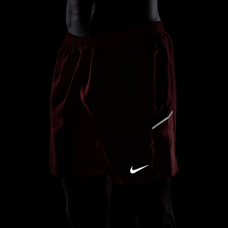 Шорти для бігу чоловічі Nike Miler tough red/sport red 6
