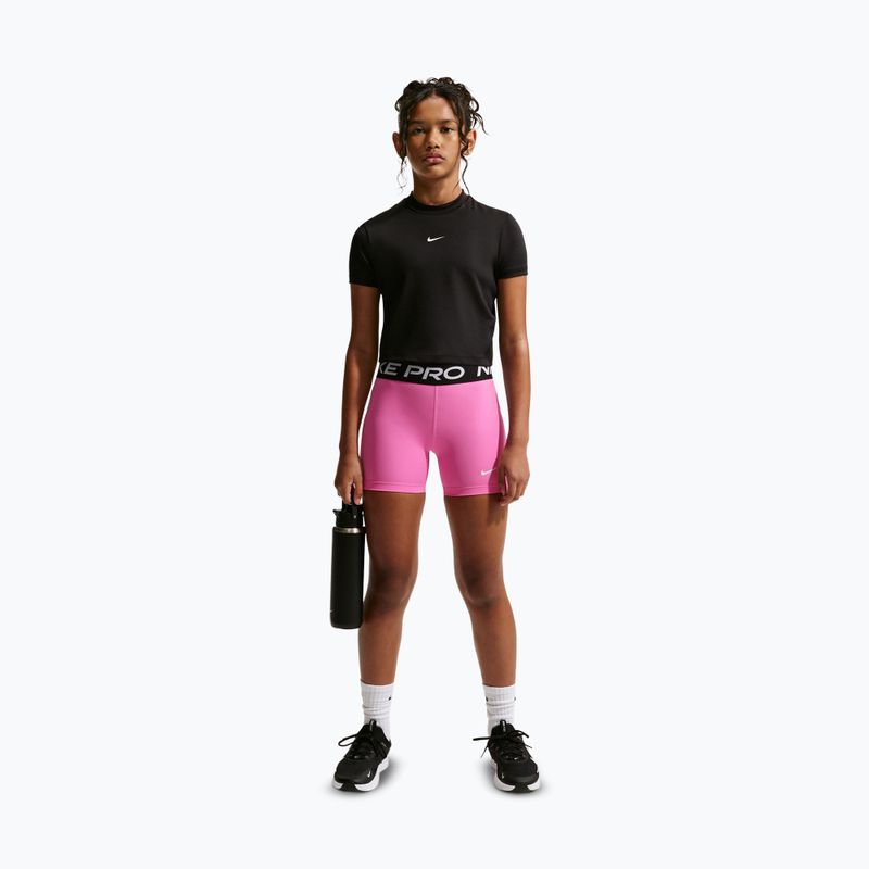 Шорти дитячі Nike Pro playful pink/white 2