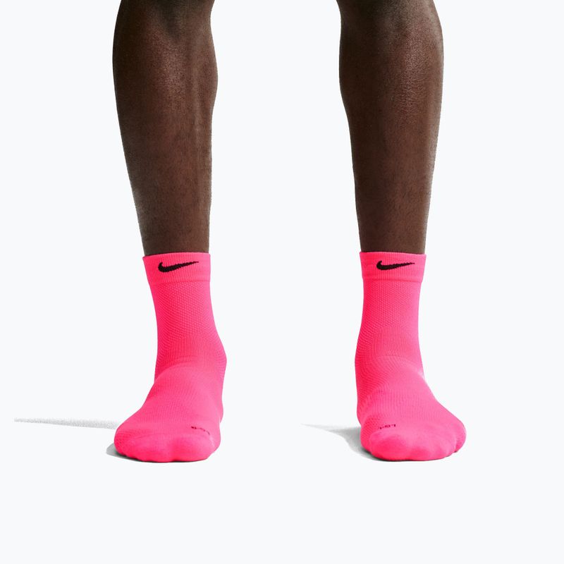 Шкарпетки Nike Run Lightweight Micro Crew Hyper Pink/Black 4