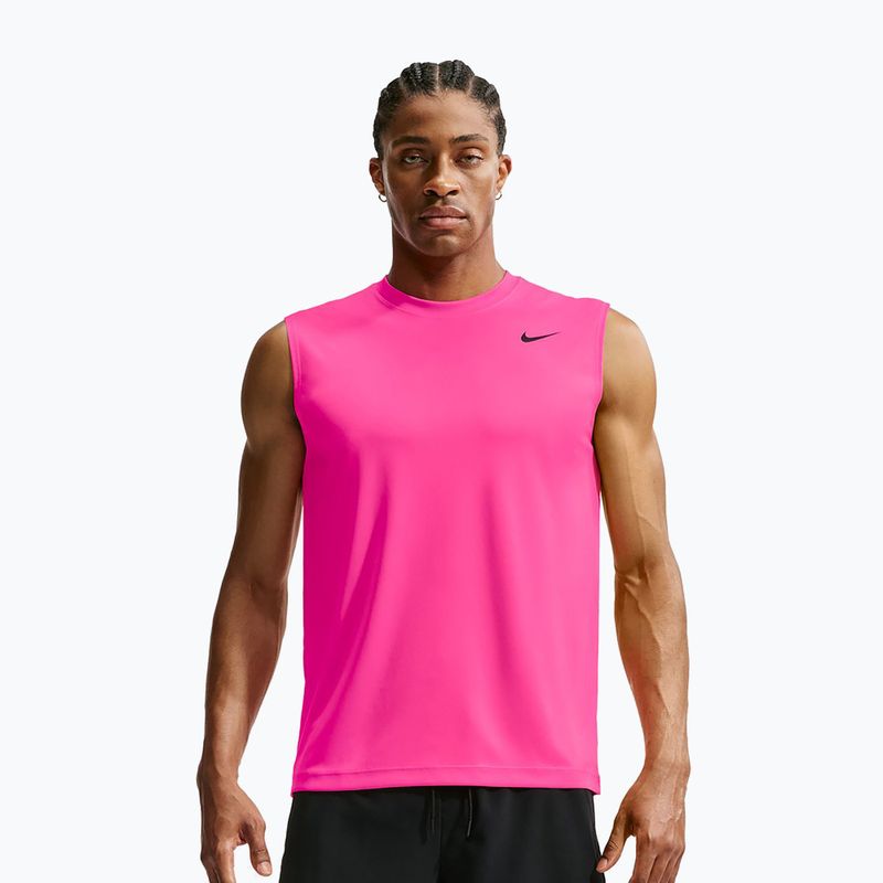 Футболка для тренувань чоловіча Nike Dri-FIT Sleeveless Training Top hyper pink/black
