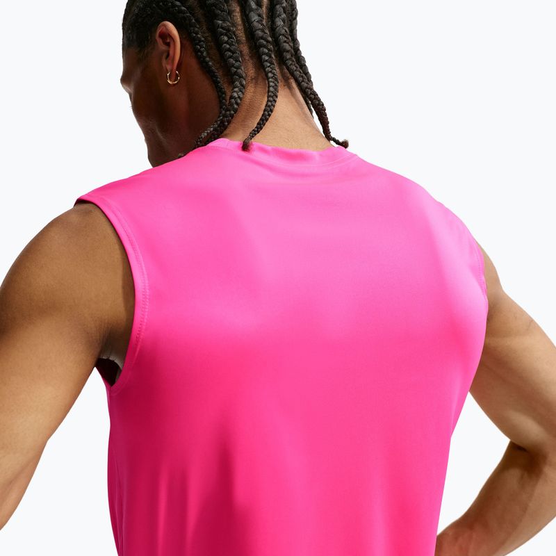 Футболка для тренувань чоловіча Nike Dri-FIT Sleeveless Training Top hyper pink/black 4