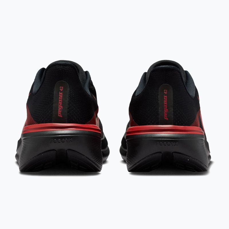 Кросівки для бігу чоловічі Nike Pegasus 42 black/university red/bright crimson 6