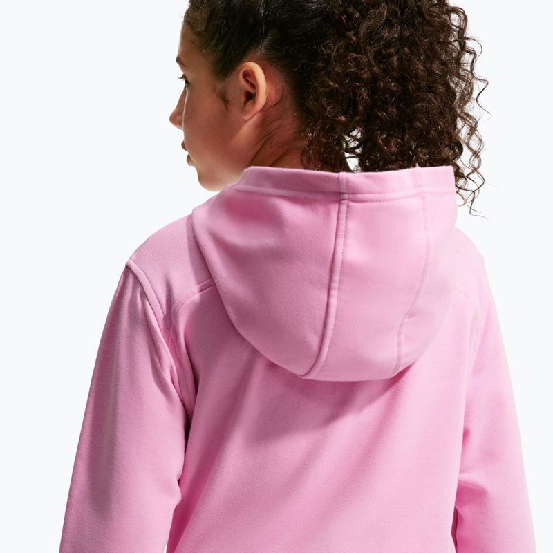 Кофта дитяча Nike Pro Fleece pink rise/pink rise/black/white 4