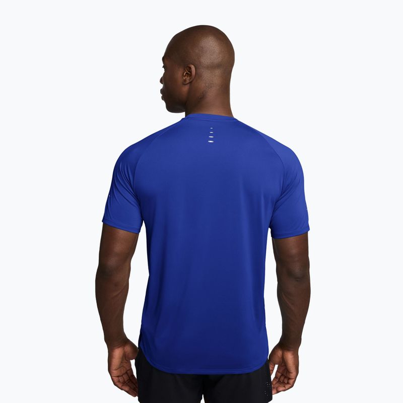 Футболка для бігу чоловіча Nike Stride hyper royal 2