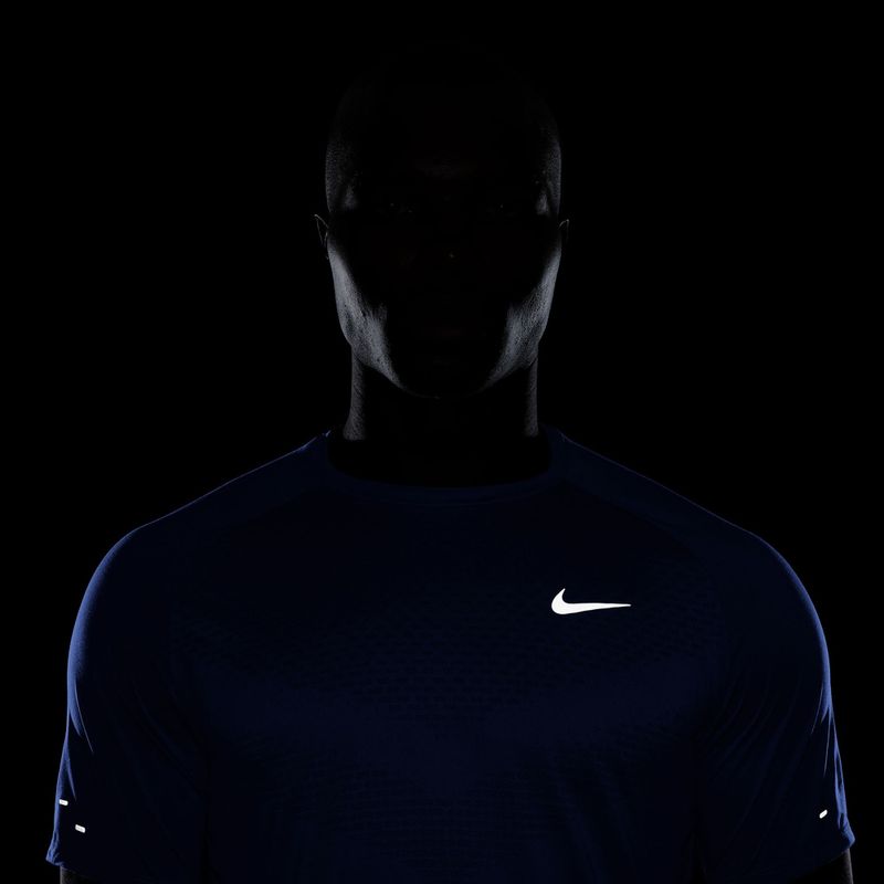 Футболка для бігу чоловіча Nike Stride hyper royal 4
