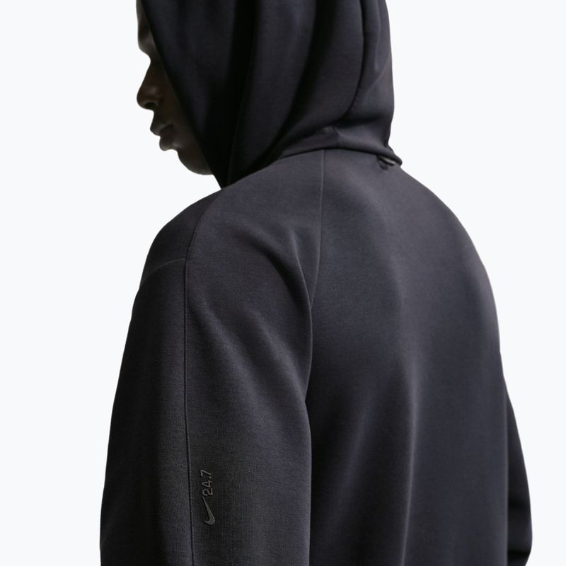Кофта тренувальна чоловіча Nike 24.7 ImpossiblySoft black/black/dark smoke grey 4