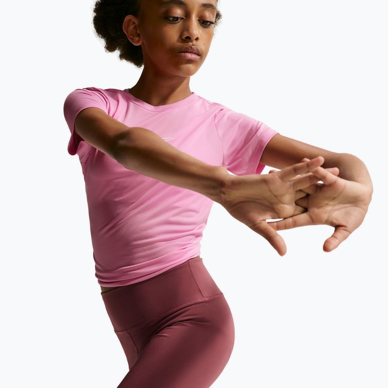 Шорти дитячі Nike One pink smoke/white 4