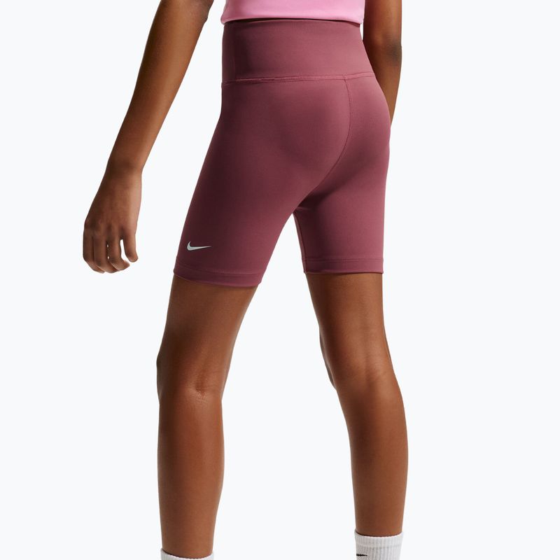 Шорти дитячі Nike One pink smoke/white 5