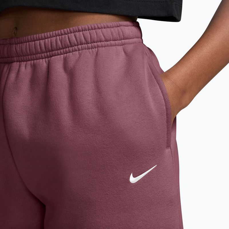 Штани дитячі Nike Sportswear Studio Fleece pink smoke/white 3